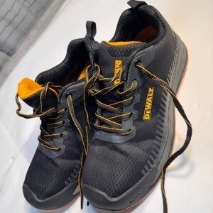 DeWalt Men's Black and Orange Athletic Shoes ASTM F2413-18